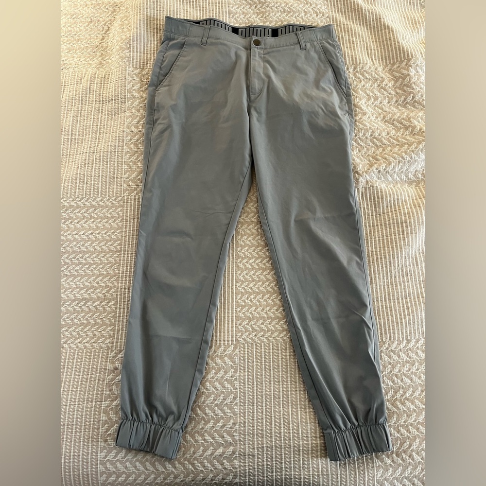 Puma Men's Charcoal Joggers